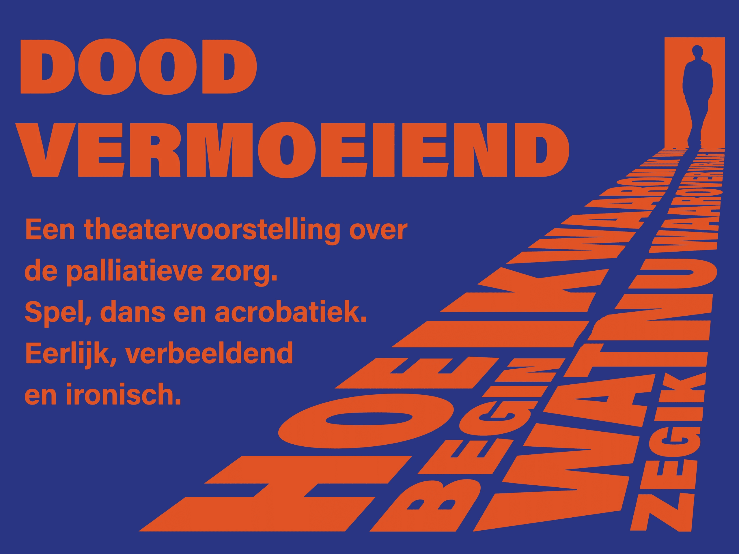 Doodvermoeiend, voorstelling over palliatieve zorg